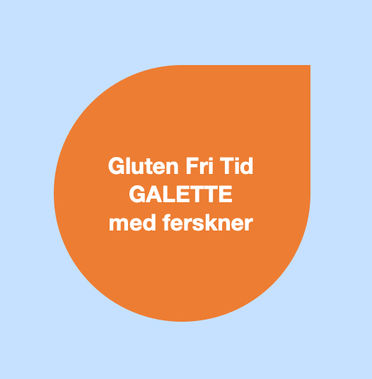 Galette med ferskner