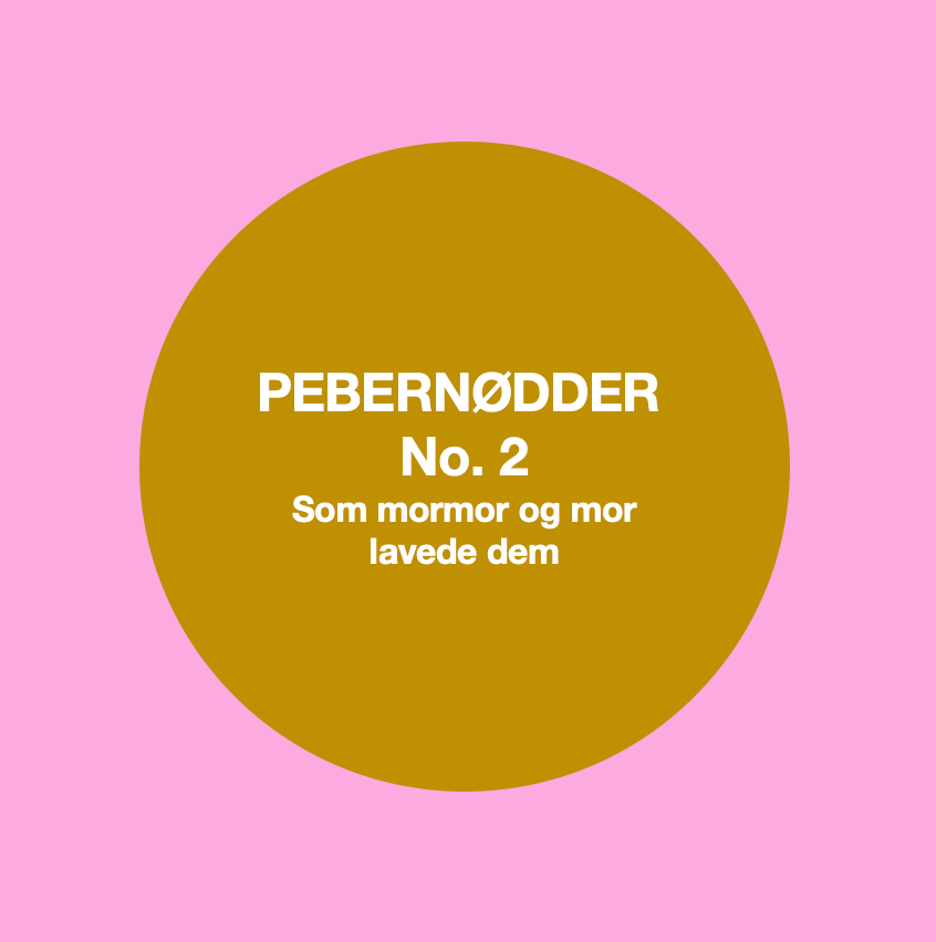 Pebernødder no.2