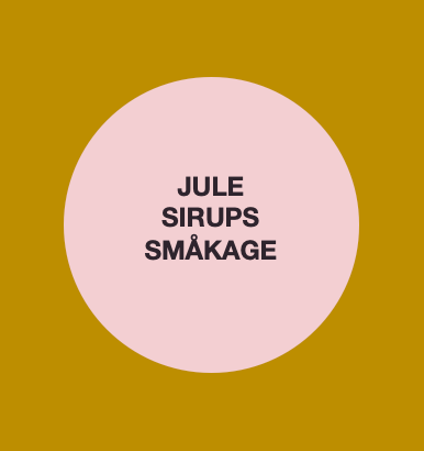 Sirups småkage
