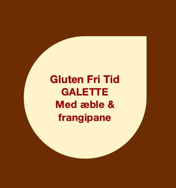 Galette med æble & frangipane