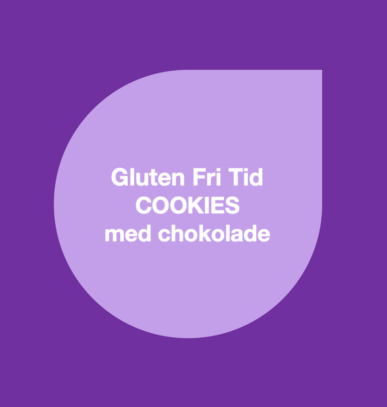 Cookies med chokolade