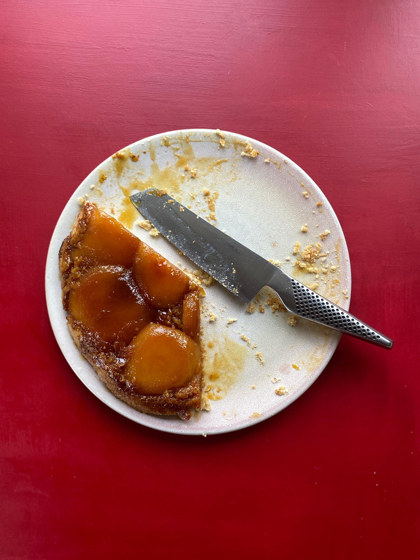 Tarte Tatin - omvendt æbletærte med creme