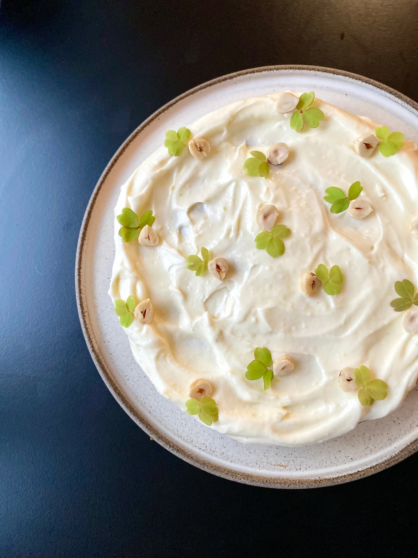 Blondie med appelsincreme
