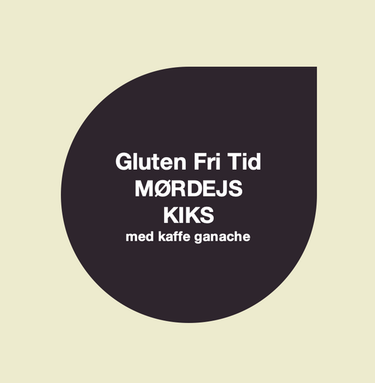 Mørdejs kiks med kaffeganache