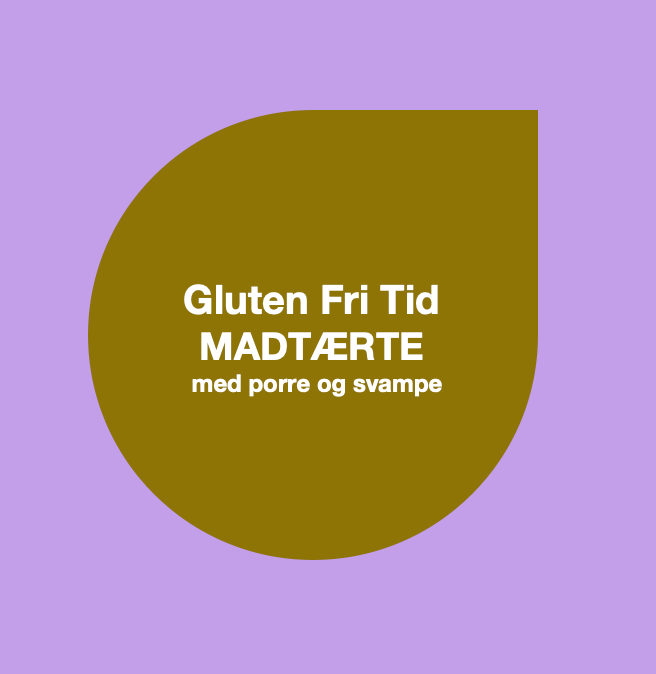 Madtærte med porre og svampe